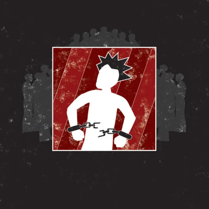 Cover image for The Man with Many Demons
